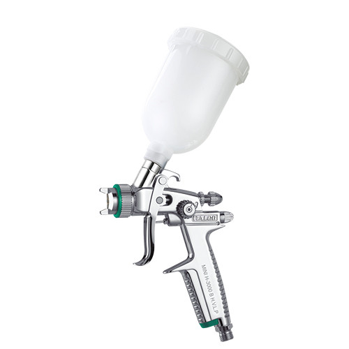 Фарбопульт пневматичний тип HVLP верх.пласт.бачок 250 мл, форсунка-1,0 мм ITALCO H-3003A-M, фото 1