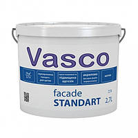 Vasco Facade Standart акриловая фасадная краска 2.7л, 9л