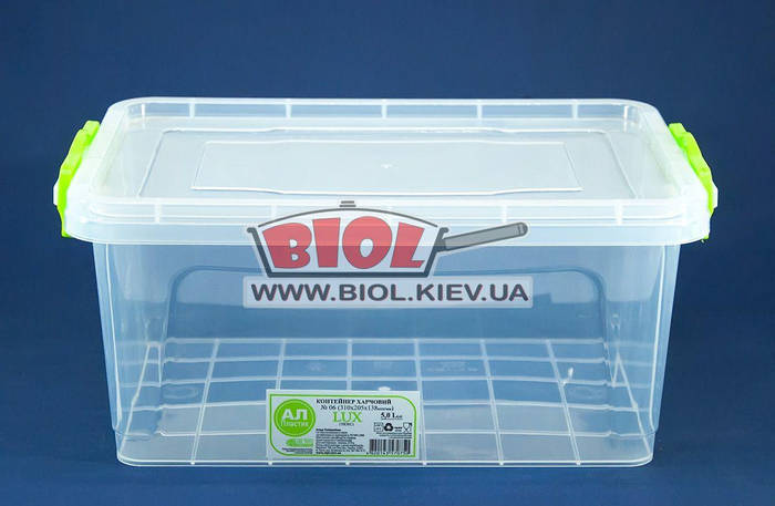 Купить Контейнер 5л пищевой 310х205х138мм пластиковый прямоугольный ...