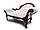Кушетка банкетка софа диван Флоренція ручної роботи в стилі бароко, фото 5
