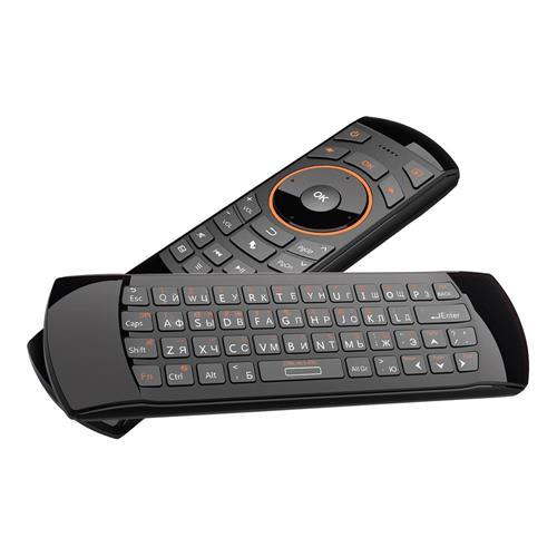 Клаіатура Rii Mini i25 з гіроскопом, 2.4 Ghz, Укр/Рос букви, Air Mouse QWERTY Keyboard, фото 1