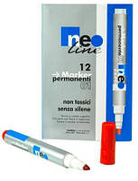 Маркер круглий Permanent, червоний NeoLine 5473 KNZ