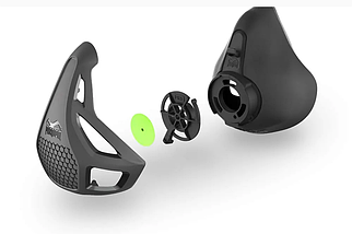 Тренувальна маска для витривалості маска для тренування дихання Phantom Training Mask Black (Оригінал), фото 5