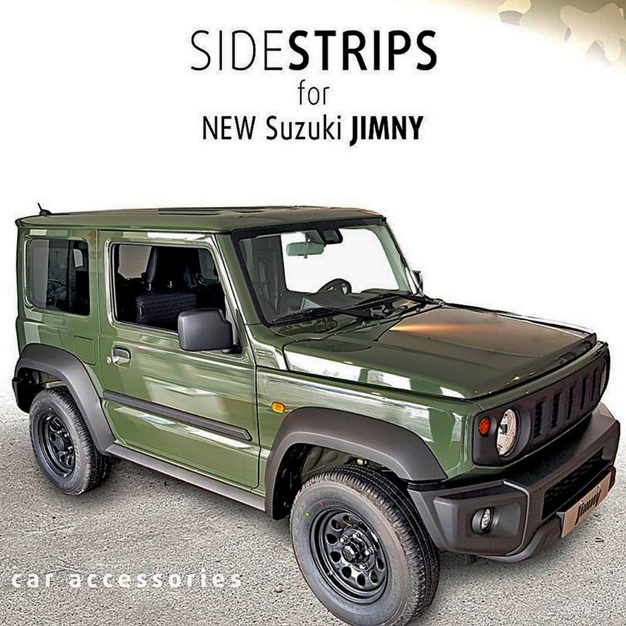 Молдинги на двері для Suzuki Jimny IV 2018+