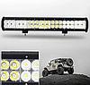 Автофара на дах 48 LED 5D-144W-SPOT 570х70х80 | Світлодіодна балка, фото 3