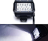 Автофара LED на дах 6 LED 5D-18W-SPOT 95х70х80 | Світодіодна фара на 6 лампочок ближнього світла, фото 5