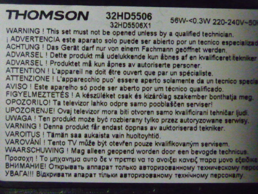 Плата матриці T-Con ST3151A05-8-XC-3, WI-FI модуль, пульт ДК RC802NYUI2 від LED TV Thomson 32HD5506X1