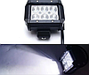 Автофара LED на дах 6 LED 5D-18W-SPOT 95х70х80 | Світодіодна фара на 6 лампочок ближнього світла, фото 6