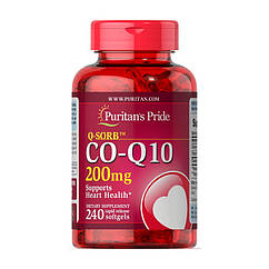 Q-SORB™ Co Q-10 200 mg 240 Rapid Release Softgels