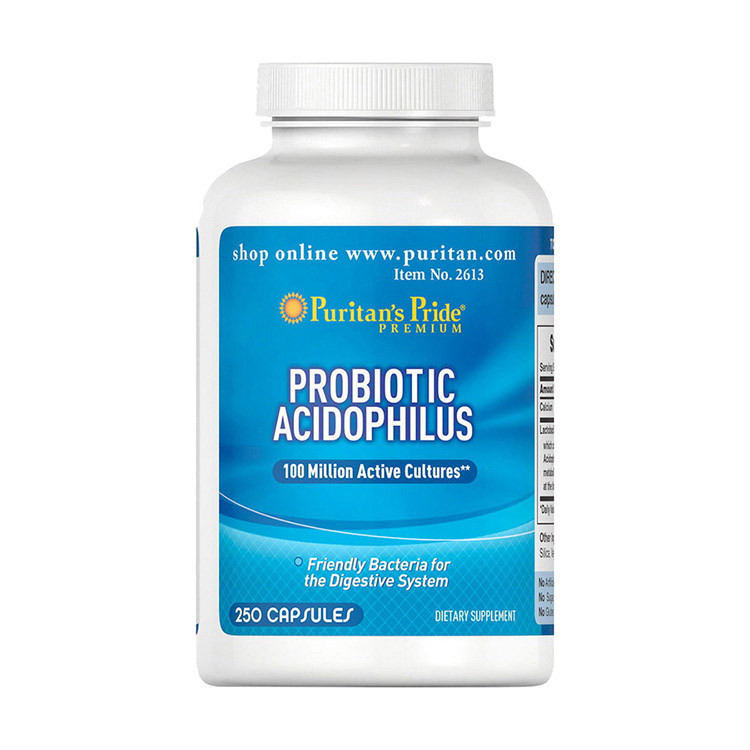 Puritan's Pride Probiotic Acidophilus (250 капсул)
