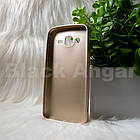 Силіконовий чохол Samsung J5 "VIP" Золотий (gold), фото 4
