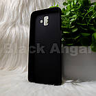 Силіконовий чохол Samsung J6 plus "VIP" Чорний (black), фото 4
