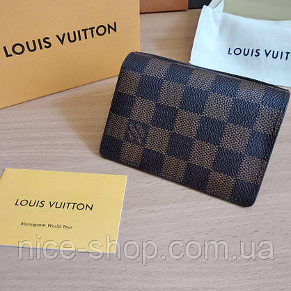 Візитниця-картхолдер Louis Vuitton шкіра в коробці, фото 4