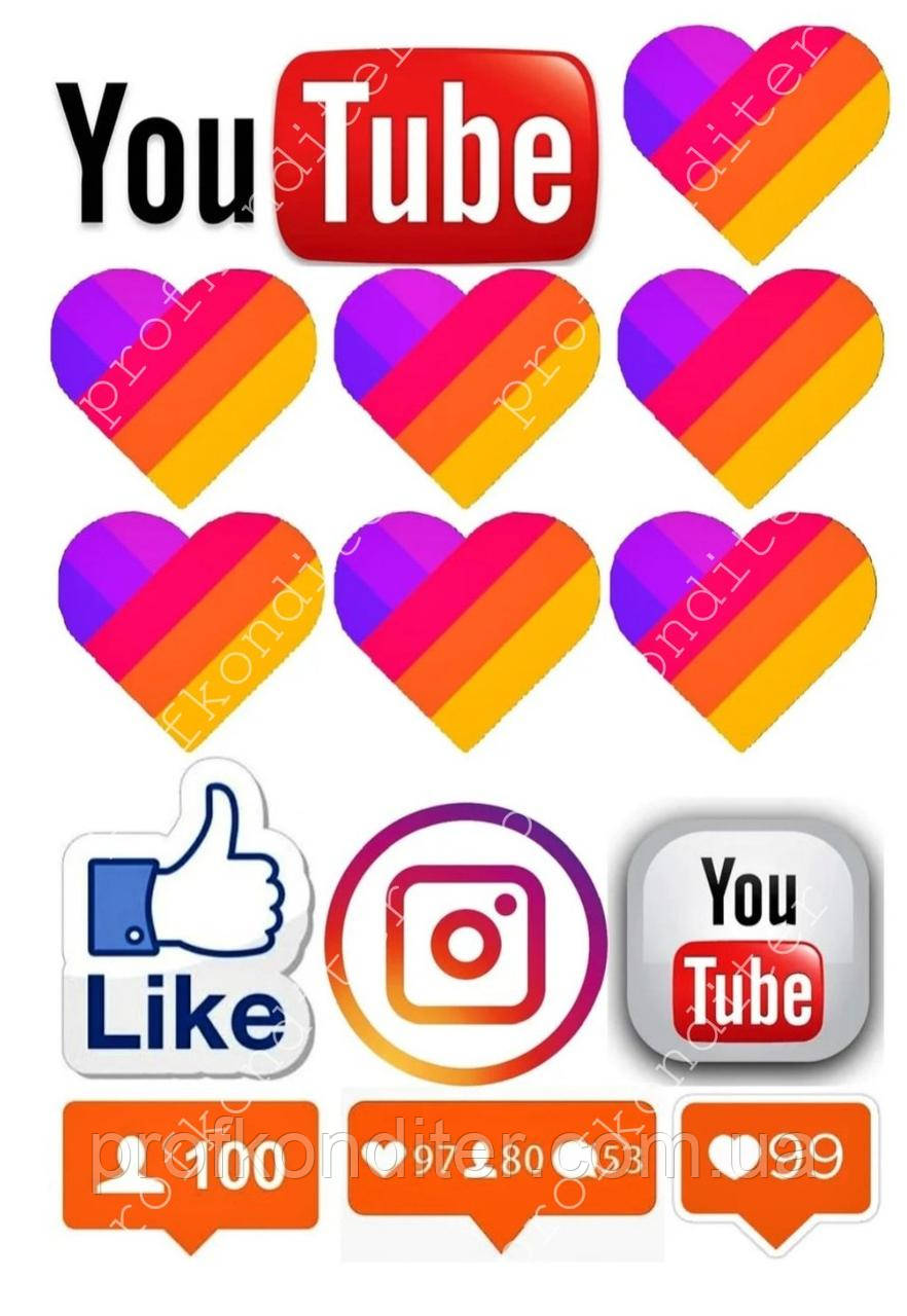 Вафельна картинка "Инстаграмм" - 6, фото 1