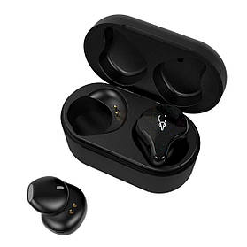 Бездротові Bluetooth-навушники Sabbat X12 Pro Black з чохлом для заряджання 750 мА·год (Чорний)