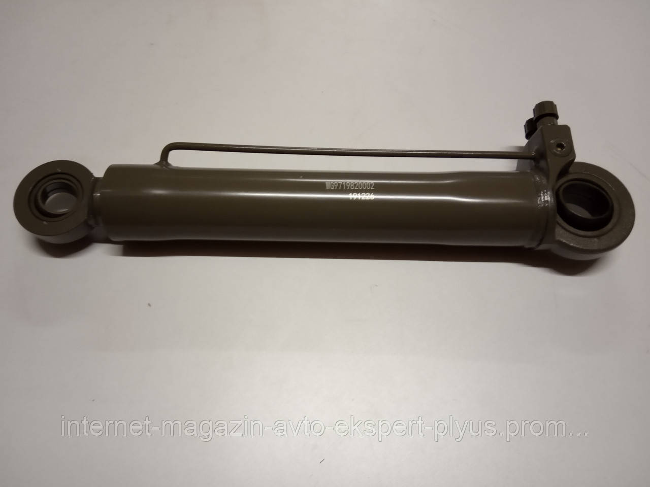 Гідроциліндр підіймання кабіни (тіло L = 340 2уха) Howo, фото 1