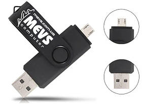 Флешка 64Gb з MicroUSB Накопичувач USB