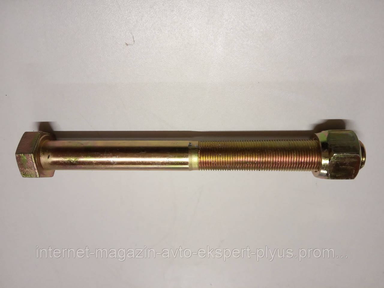 Болт кріплення реактивних штанг (L = 250 М20) з гайкою Howo, фото 1