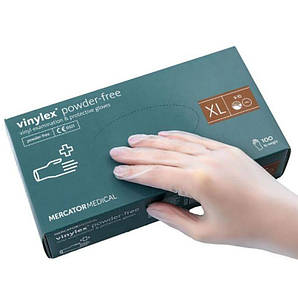 Рукавички Vinylex XL одноразові вінілові 100 шт.