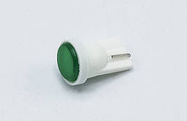 Габарит LED T10 #24 - COB 3D 12v / колір Зелений