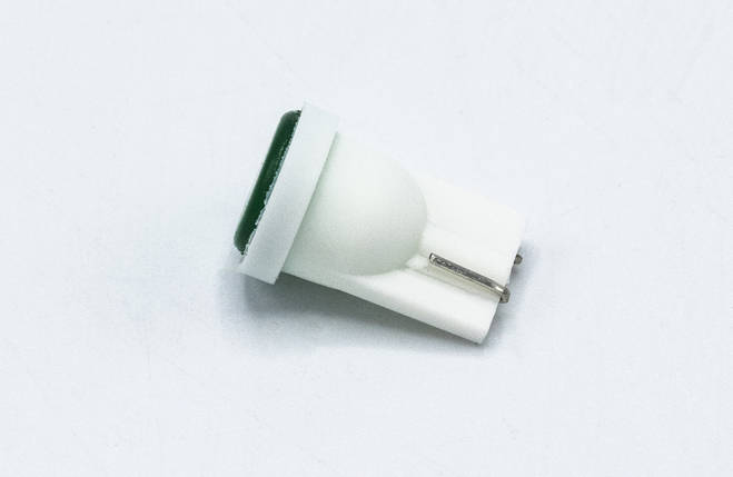 Габарит LED T10 #24 - COB 3D 12v / колір Зелений, фото 3