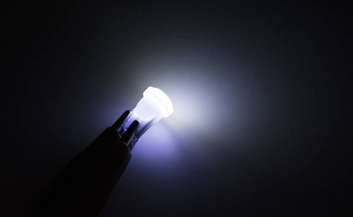 Габарит LED T10 #26 - COB 3D 12v / колір Білий, фото 3