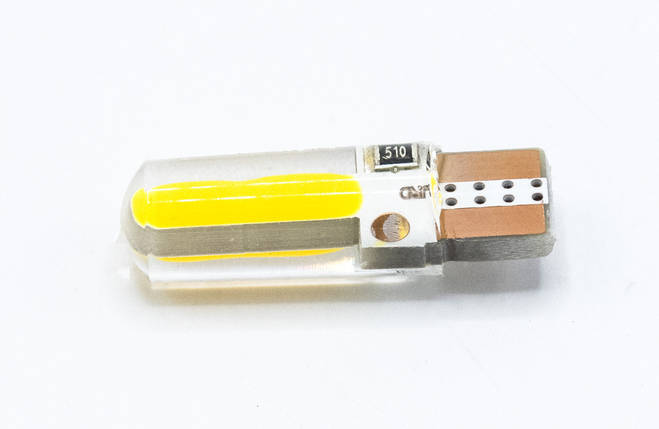 Габарит LED T10 #32 - COB DZ20 12v / цвет Желтый, фото 1