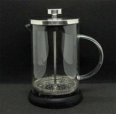 Френч-прес скляний прозорий Сталь 800 мл арт. 321705-800