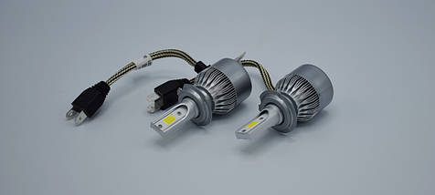 C6-H7 LED лампи головного світла/1шт (Cooler), фото 3