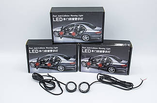 Підсвічування дверей LED Door Anti-Collision Warning Light / Червона/к-кт2шт, фото 4