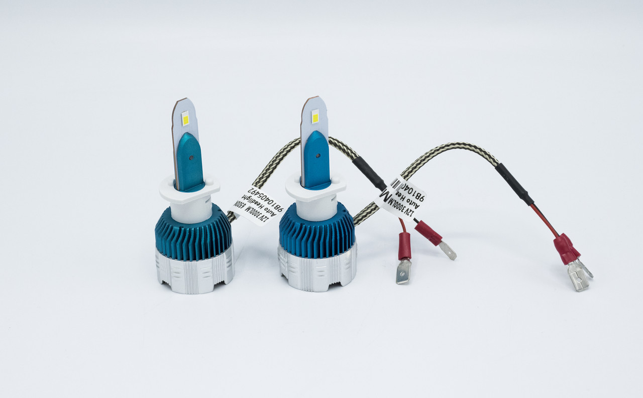 Mi2-H1 LED лампи головного світла/12v/6000K/3000Lm/1шт