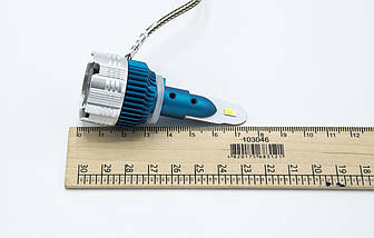 Mi2-H27 LED лампи головного світла/12v/6000K/3000Lm/1шт, фото 3