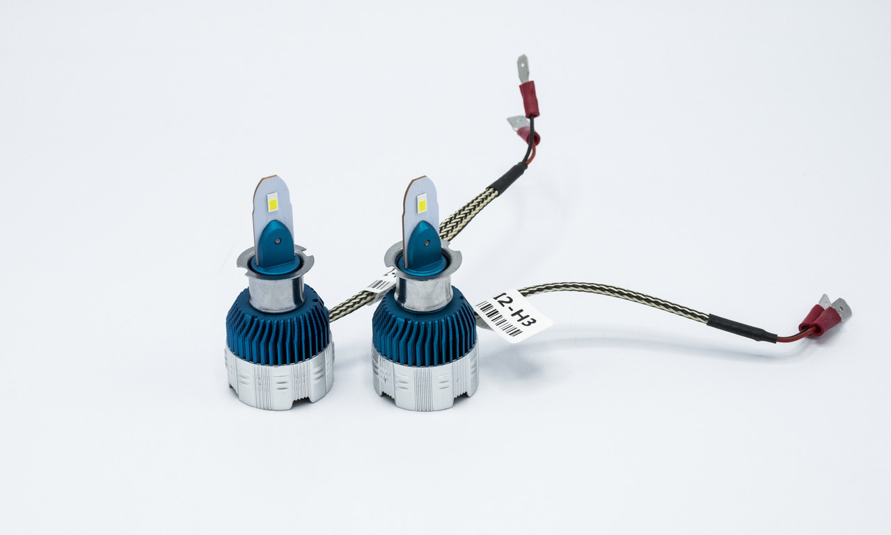 Mi2-H3 LED лампи головного світла/12v/6000K/3000Lm/1шт
