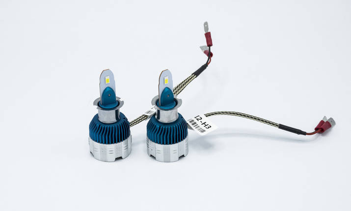 Mi2-H3 LED лампи головного світла/12v/6000K/3000Lm/1шт, фото 1