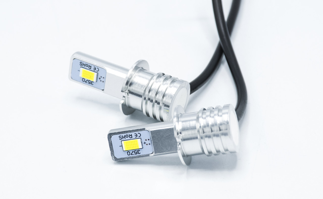 H3 CAR LED BULBS лампи головного світла/12v CSP3570 /6500K/1шт