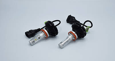 X3-H11 standart LED лампи головного світла/9-32v/6000Lm/3000K-6500K-8000K/1шт, фото 4