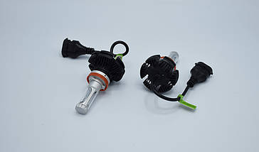X3-H11 standart LED лампи головного світла/9-32v/6000Lm/3000K-6500K-8000K/1шт, фото 5