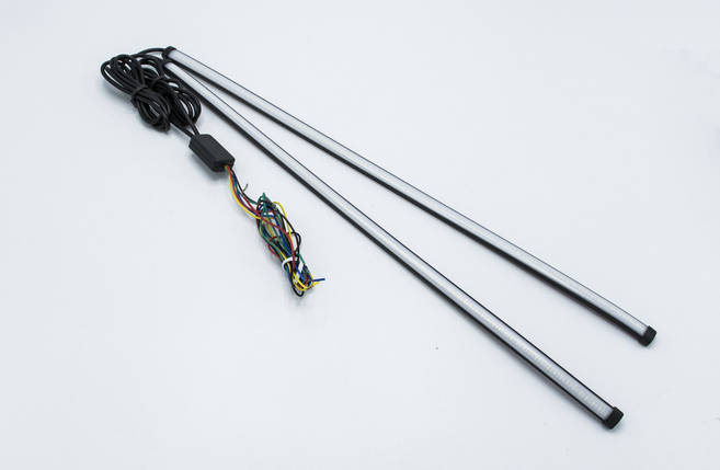 DRL з функцією БІЖИТЬ повороту "LED Knight Rider Lights"/4режіма (к-кт 2х60см), фото 1
