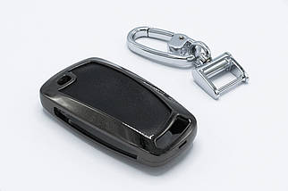 Оригінальний алюмінієвий футляр футляр для ключів BMW "STYLEBO YS0004" колір Темний Хром, фото 3
