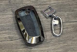 Оригінальний алюмінієвий футляр футляр для ключів BMW "STYLEBO YS0004" колір Темний Хром, фото 2
