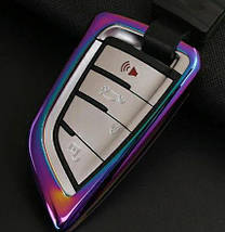 Оригинальный алюминевый чехол футляр для ключей BMW "STYLEBO YS0021" цвет Хамелеон, фото 2