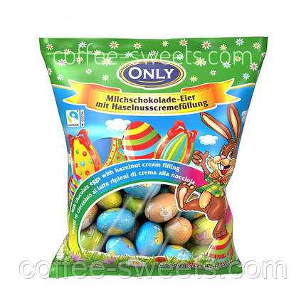 Шоколадні великодні яйця Big Eggs Only 500g, фото 1