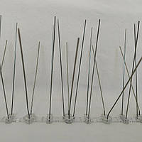 Професійні шипи 50 шт. від птахів протиприсадні металеві (0,5 м)