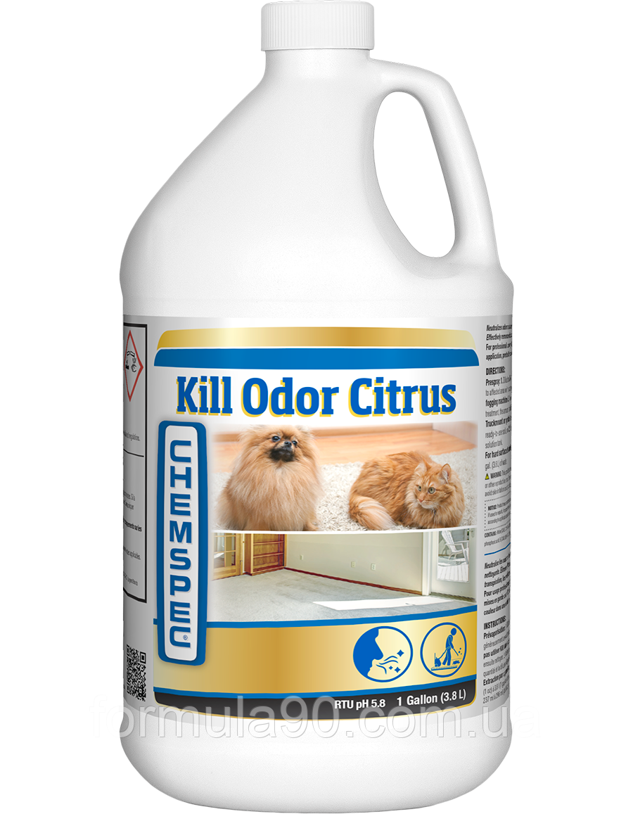 Нейтрализатор запахов Kill odor citrus 3,8  л.