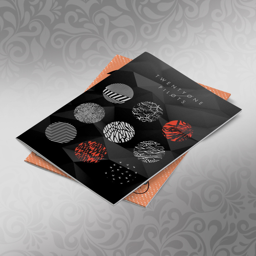 Зошит А5 скоба 48 л. клітинка 21 pilots 007, фото 1