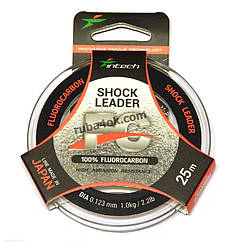 Флюорокарбон Intech FC Shock Leader 0.123 мм 25м (1.0 kg / 2.2 lb)