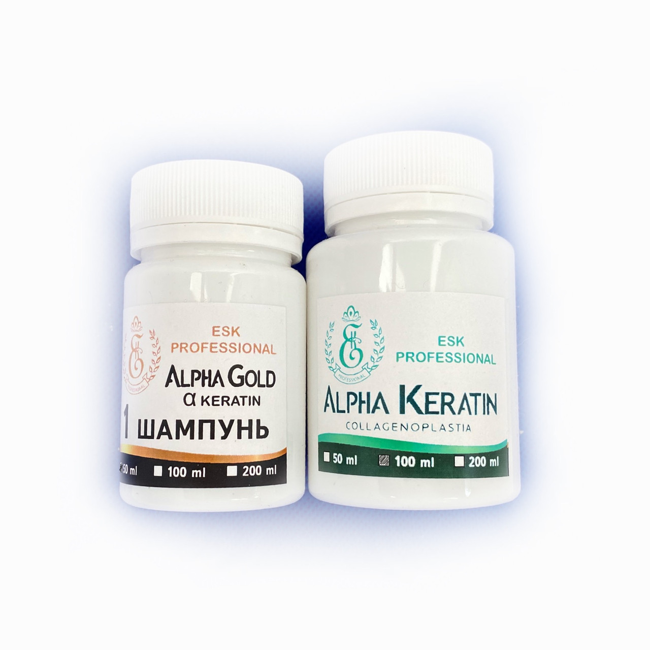 Коллагенопластія Alpha Keratin Collagenoplastia ESK Professional, набір 50/100 мл