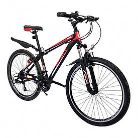 Велосипед SPARK LOOP LV26-15-21-005, 26 дюймів, алюмінієва рама 15 дюймів, 21 швидкість, Гарантія