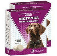 Косточка витамины для собак Мультивитамин, 100 таблеток