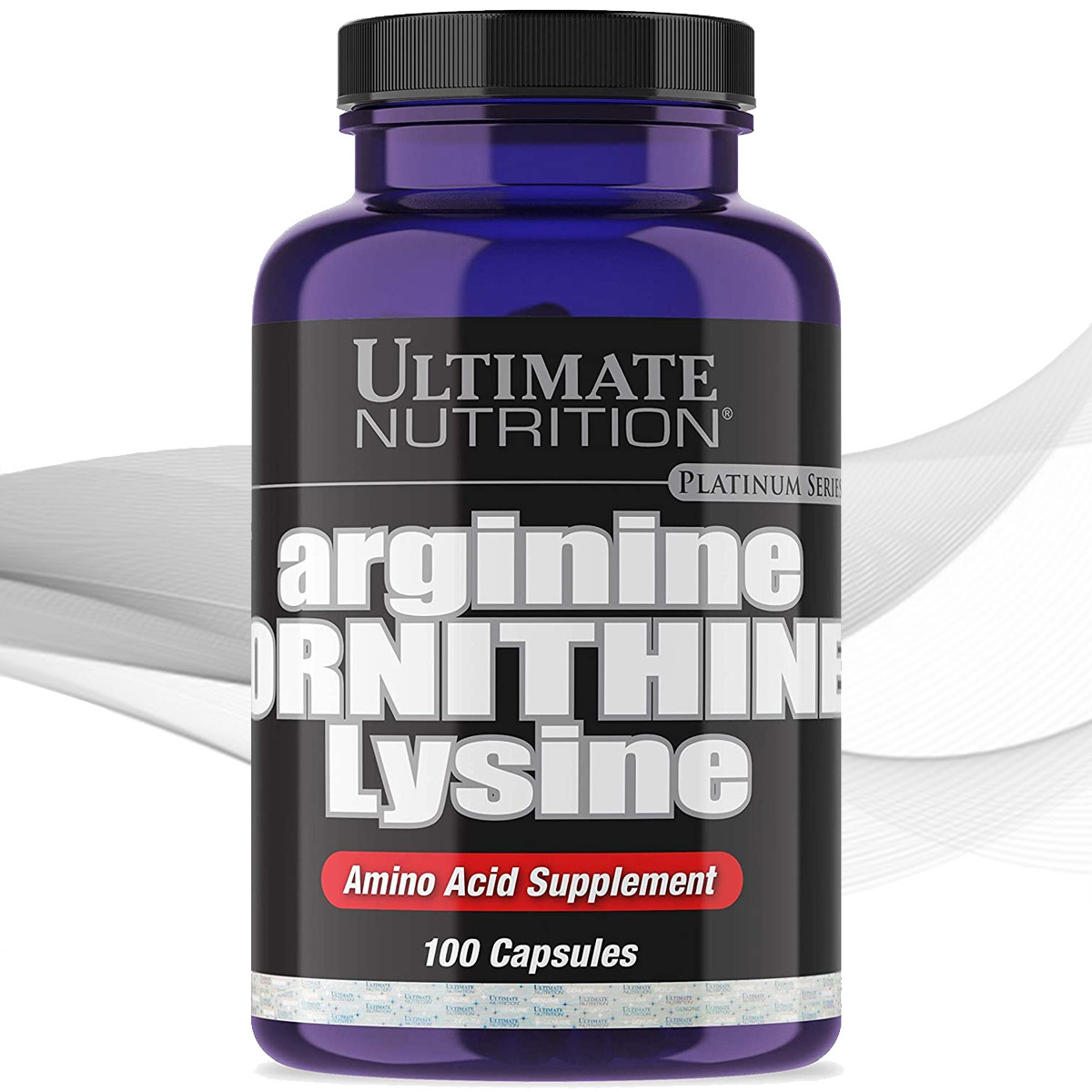 Аргінін Ultimate Nutrition Arginine Ornithine Lysine 100 капс.